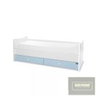 Lorelli Trend PLUS kombi ágy 70x165 cm - White Baby Blue