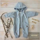 Zyzio&Zuzia átmeneti pamut overál , szürke (tavasz-nyár)