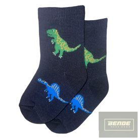 Topp Baba zokni/Bokazokni színes dínó