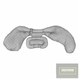 Chicco Boppy ® testpárna 3 részes-Criss Cross Grey