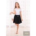 Chipi&Chip fekete szoknya