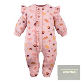 EEVI Fluffy Tails kislány pamut rugdalózó-rózsaszín