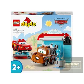   LEGO DUPLO Disney TM 10996 Villám McQueen és Matuka vidám autómosása
