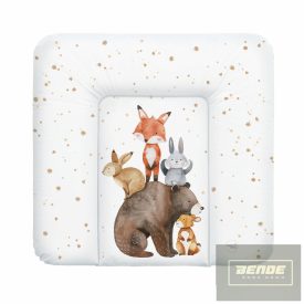 Ceba pelenkázó lap puha 75x72cm Basic Forest Friends