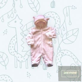 Wellsoft babaoverál-rózsaszín-egyfalas pamuttal bélelve