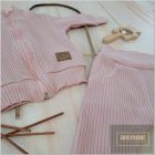 Zyzio&Zuzia -KAZUM kislány  bordás anyagú  szett-puder