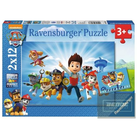 Ravensburger: Mancs őrjárat és Ryder 2 x 12 darabos puzzle