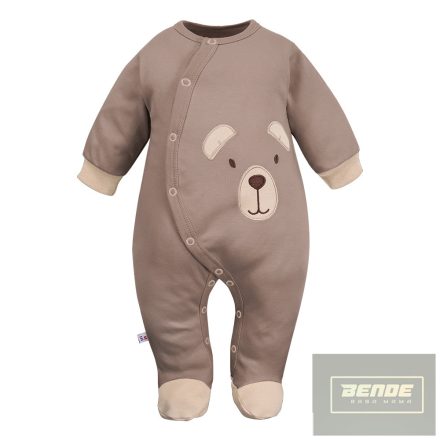 EEVI Cool Beary  pamut rugdalózó-barna