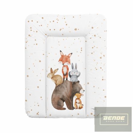 Ceba pelenkázó lap puha kicsi 50x70cm BASIC Forest Friends
