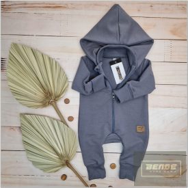 Z&Z Kazum pamut overál  levehető kapucnival/ onyx