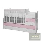 Lorelli Maxi Plus kombi ágy 70x160 -Orchid & Orchid Pink ÚJ