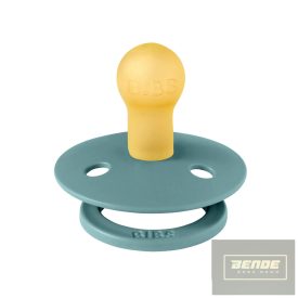   BIBS játszócumi - Colour natúr kaucsuk 0-6 hó óceán 1 db tasakban