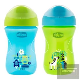   CHICCO Easy Cup pohárperemű itatópohár 266 ml   AJÁNLOTT KOR: 12H +zöld