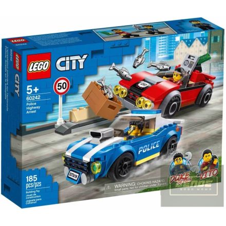 LEGO® City 60242 Rendőrségi letartóztatás az országúton