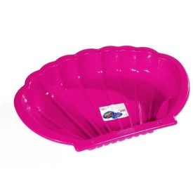 Kagyló alakú homokozó medence-1db rózsaszín
