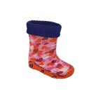 Szuwarek 03 pink gumicsizma bélés nélkül,vagy kivehető béléssel