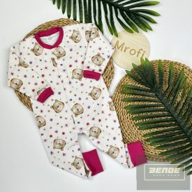 MROFI  pamut ,patentos rugdalózó-Mása-lábfej nélküli