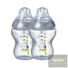 Tommee Tippee cumisüveg CTN duo 260 ml Ollie bagoly 0+
