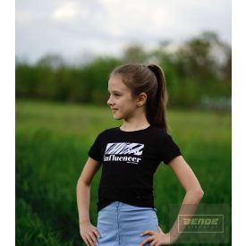 Chipi & Chips rövid fazonú felső -fekete