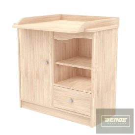   Timba pelenkázó szekrény Niki eltolható feltéttel 90 borostyán