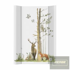 Ceba pelenkázó lap merev 2 oldalú 50x70cm BASIC  erdő