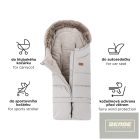 PETITE&MARS Bundazsák Arctic 4in1 Mocha Mousse