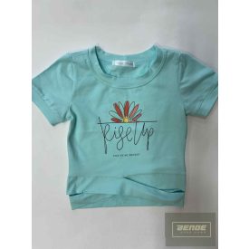 Chipi & Chips rövid keresztpántos haspóló -türkiz
