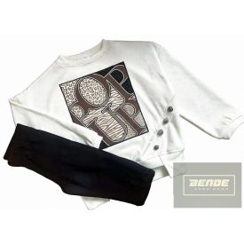 Chipi&Chips vastag ,belül bolyhos  nadrág-fekete