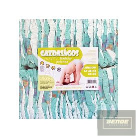 Gazdaságos pelenka 28db junior 12-25kg