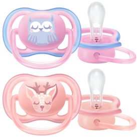   Philips AVENT SCF085/02 Ultra air játszócumi Pastel 0-6 hó lányos 2 db