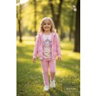 Chipi&Chips  kislány pamut futter ,2 részes  szabadidő szett ,rózsaszín 2026 tavasz