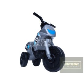 Enduro lábbal hajtós kis motor - szürke