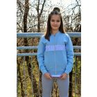 Chipi & Chips nagylány pamut kardigán/világoskék