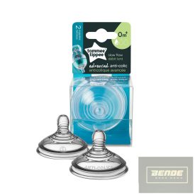   Tommee Tippee cumisüveg cumi Advanced anti colic 2 db lassú folyású 0+