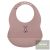 Nattou előke szilikon pink-23600035
