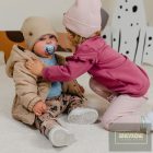 EEvi Puppi Playtime kisfiú télikabát  -bézs