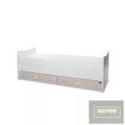 Lorelli Trend PLUS kombi ágy 70x165 cm - White & Light Oak ÚJ