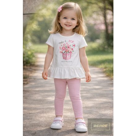 Chipi&Chips kislány pamut leggings rózsaszín , 2026 tavasz