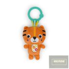 BRIGHT STARTS Plüss csörgő C-karikán tigris Jingle Joy™ 0hó+