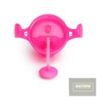 Munchkin itatópohár szívószálas súlyozott Tip and Sip 207ml 6hó rózsaszín