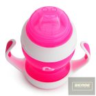 Munchkin tanulópohár Gentle 118ml 4hó rózsaszín
