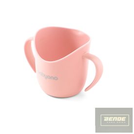   BabyOno tanulópohár - ergonómikus 6hó pasztell rózsaszín 1463/07