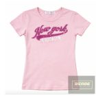 Chipi & Chips rövid ujjú felső rózsaszín felirattal-2026 tavasz