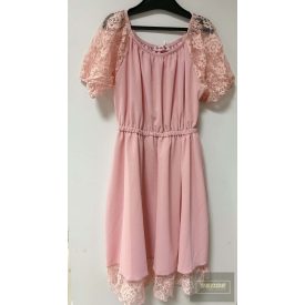 Nagylány ruha -barack