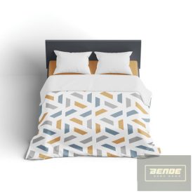   NATURTEX MINTÁS PAPLAN - MICROFIBER - GEOMETRY MINTA 140x200 cm