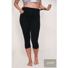 Kismama leggins 3/4-es fekete