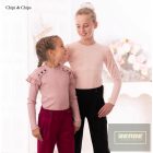 Chipi&Chips húzott ujjú hosszu ujjú felső/fehér