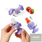 BabyOno szilikon etetőháló Twist-out Flower 1542