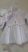 Lány keresztelő ruha plüss, 3 részes/fehér 