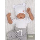 Zyzio&Zuzia 3 részes együttes fülekkel-szürke